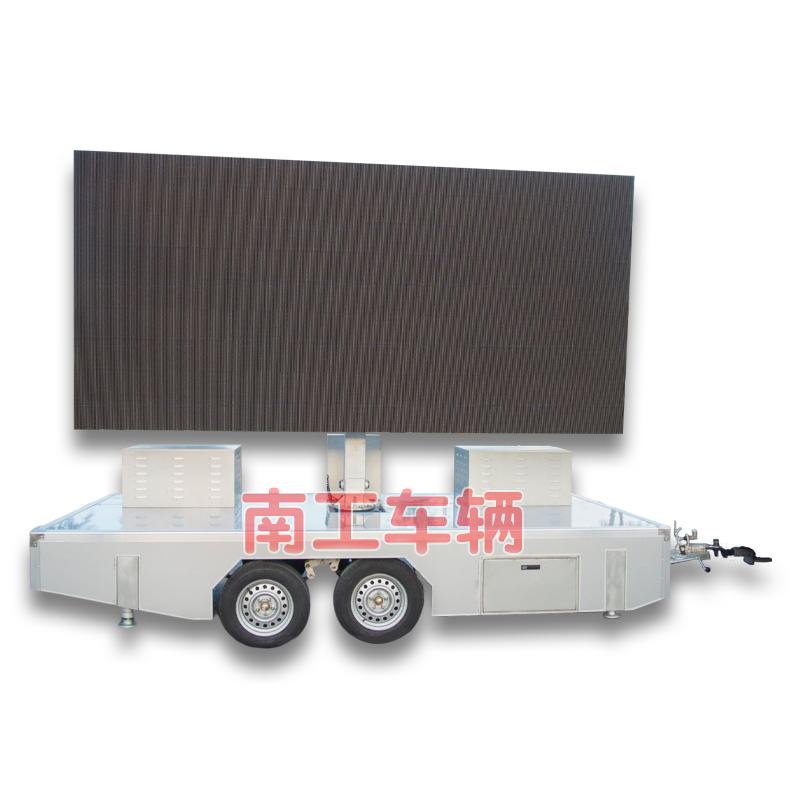 LED advertising trailer