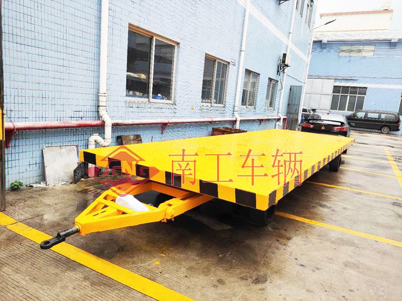 20 ton heavy-duty full trailer flat trailer